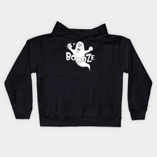 Booze Ghost Kids Hoodie